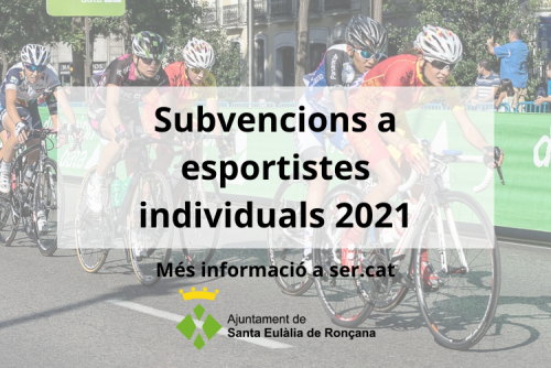Subvencions a esportistes individuals 2021