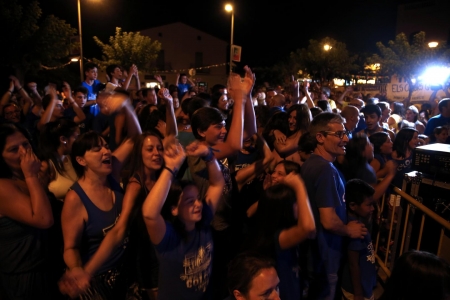 Els Blaus celebrant la victòria
