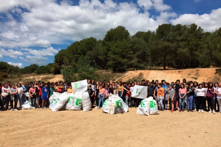 Tots els participants de la 'Let's clean up Europe 2019'