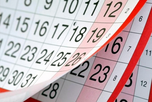 Nou calendari fiscal 2020