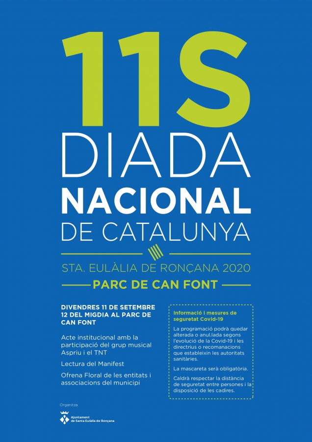 Cartell complet de la Diada Nacional