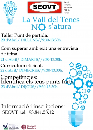 La Vall del Tenes no s'atura