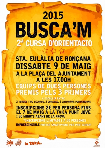 2a cursa d'orientació Busca'm