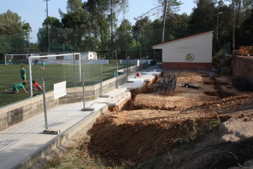 La construcció estarà acabada en 5 mesos