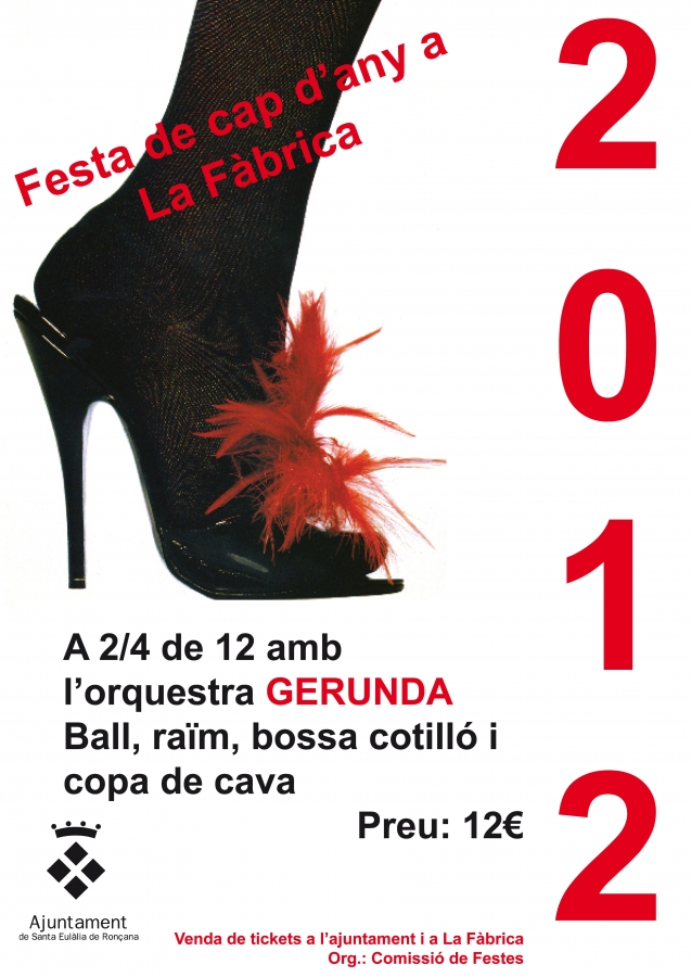 Cartell de Cap d'any 2011