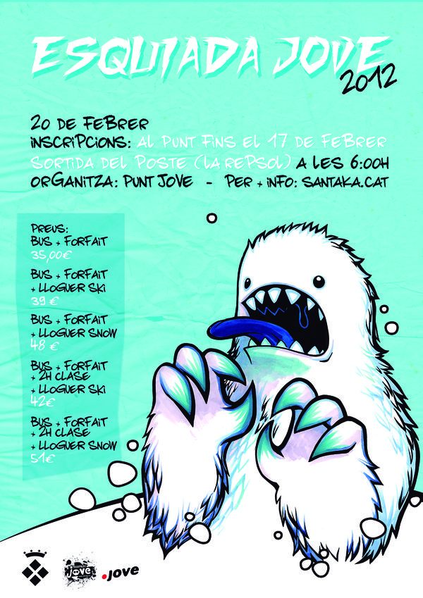 Cartell de l’esquiada