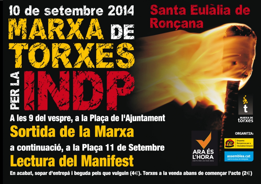 Marxa de torxes 2014