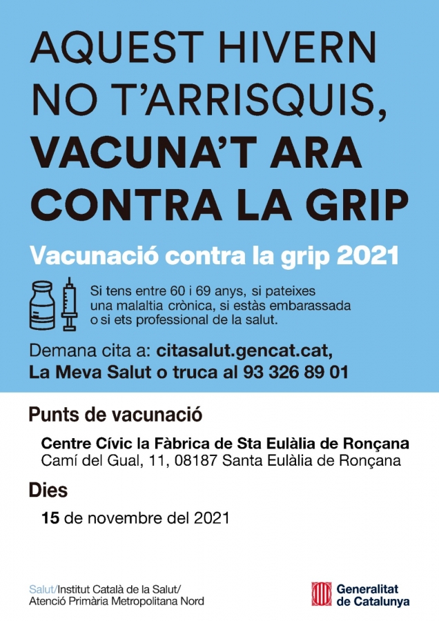 Vacunació contra la grip