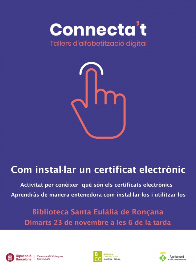 Taller certificat electrònic