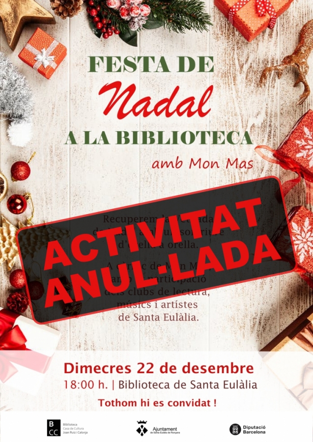 Festa de Nadal anul·lada