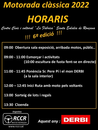 Horaris 6a Motorada