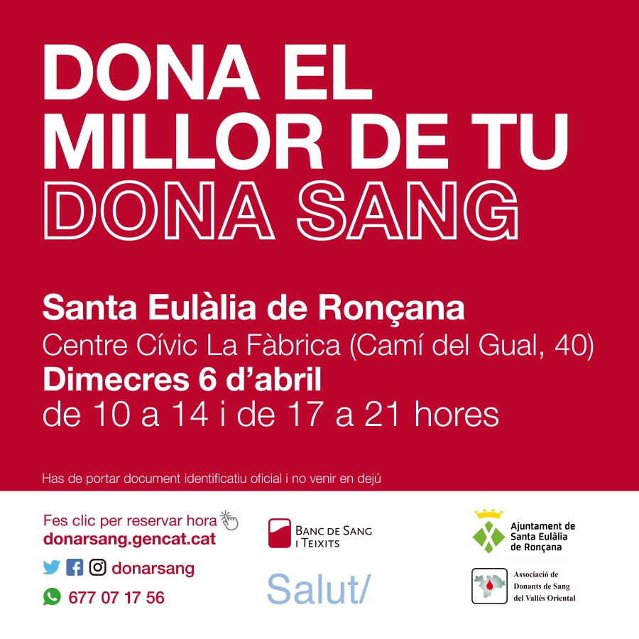 donar sang