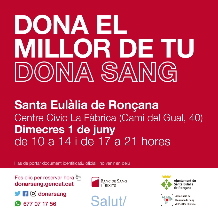 Donació sang juny 22