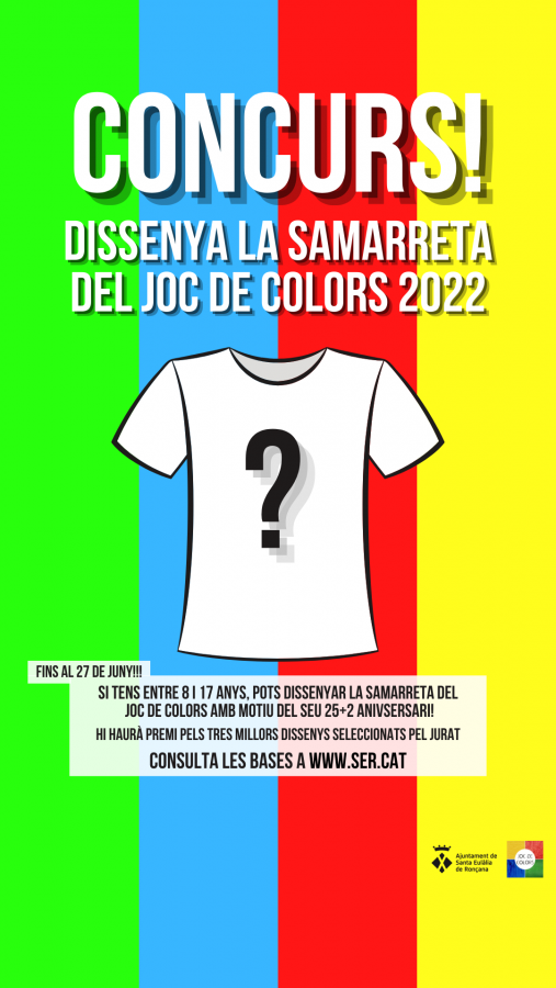 Cartell Concurs Samarreta 2022