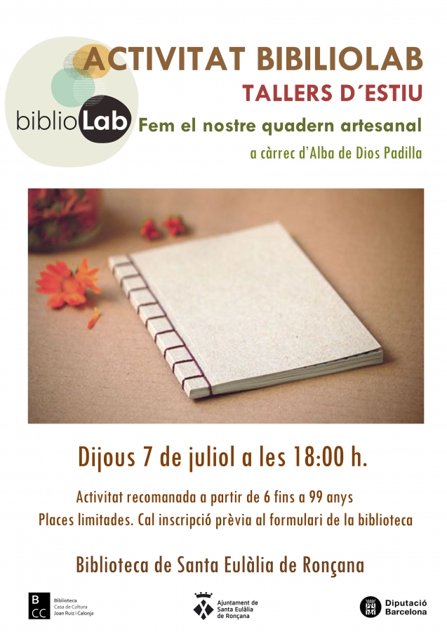 Taller d'estiu BiblioLab