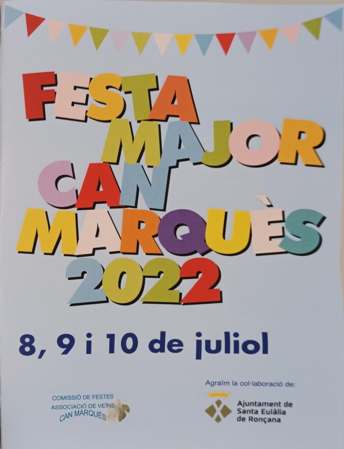 Cartell FM Can Marquès 2022