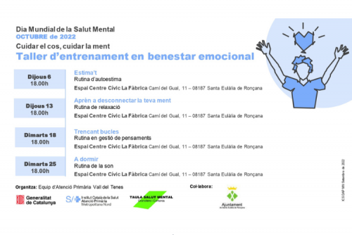 Tallers benestar emocional