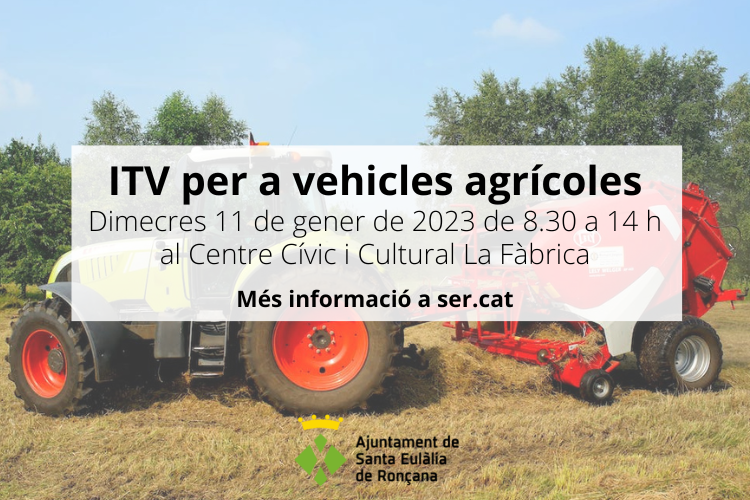 itv agrícoles dimecres 11/12/22