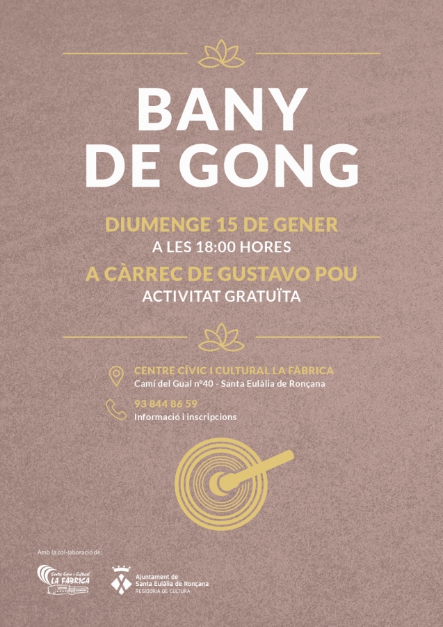 Bany de gong