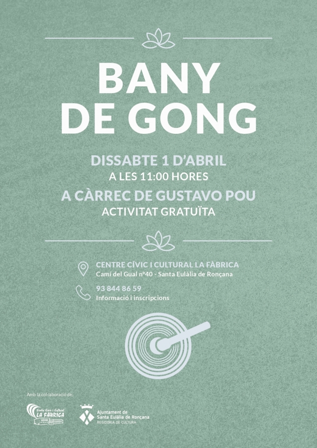 Bany de gong