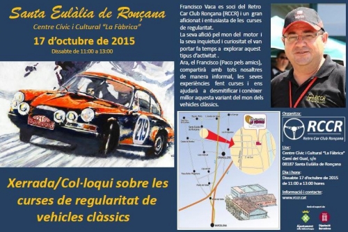 Col·loqui Retro Car Club Ronçana