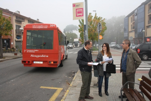 Ampliació parades de bus