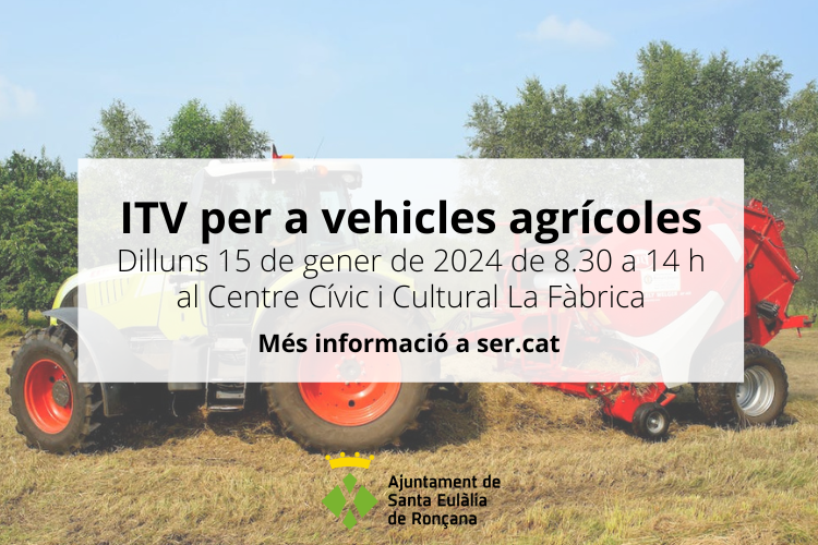 ITV per a vehicles agrícoles