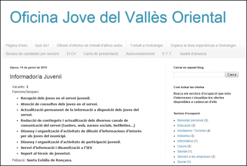 Oficina Jove del Vallès Oriental 