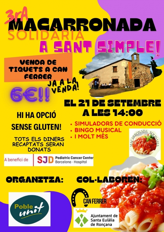 Macarronada solidària