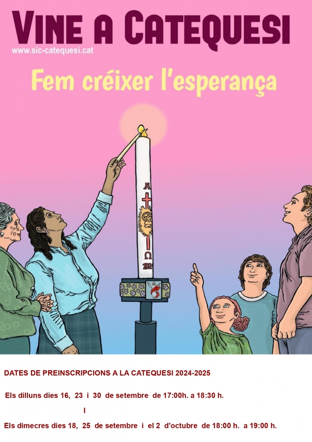 Preinscripcions catequesi