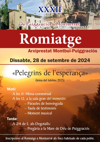 Romiatge a Montserrat