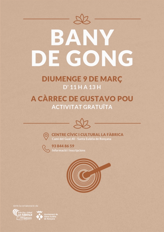 Bany de gong