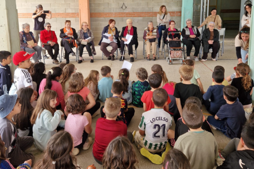 Projecte intergeneracional Sant Jordi