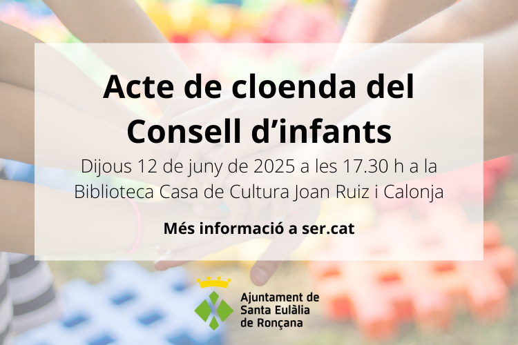 Acte de cloenda del Consell d'infants