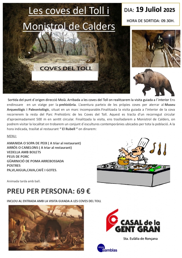 Sortida del Casal de la Gent Gran