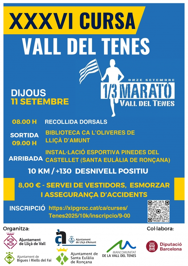 36a Cursa de la Vall del Tenes