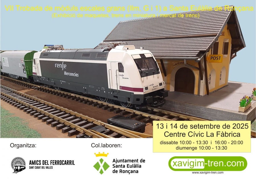 Exhibició maquetes de tren