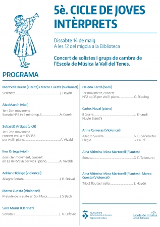 Programa de mà 2n concert