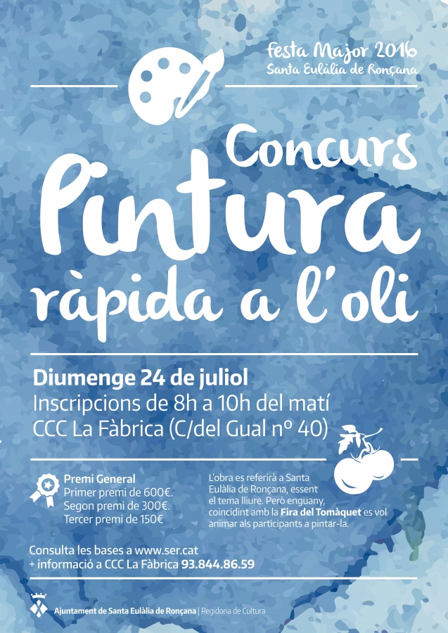 Concurs pintura ràpida a l'oli
