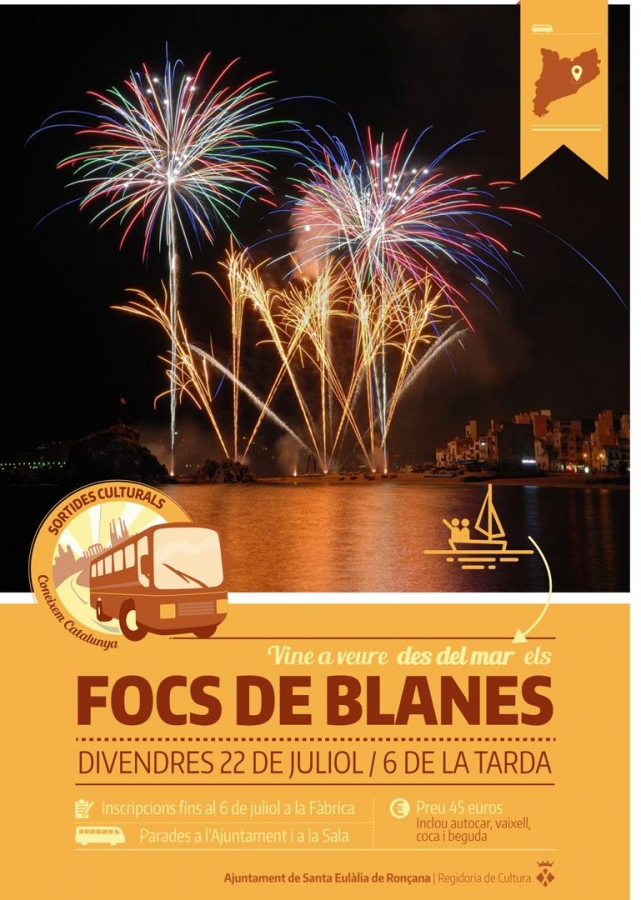 Focs artificials a Blanes