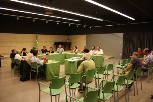 Un moment del ple ordinari del passat dijous