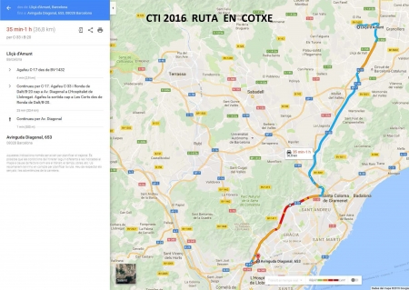 Ruta en cotxe