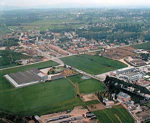 Vista aèria del municipi