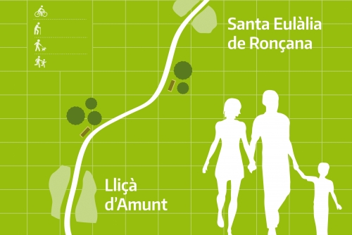 Camí vianants Santa Eulàlia - Lliçà d'Amunt