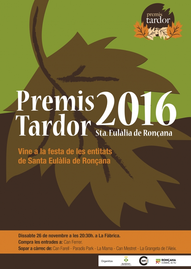 Premis Tardor 2016