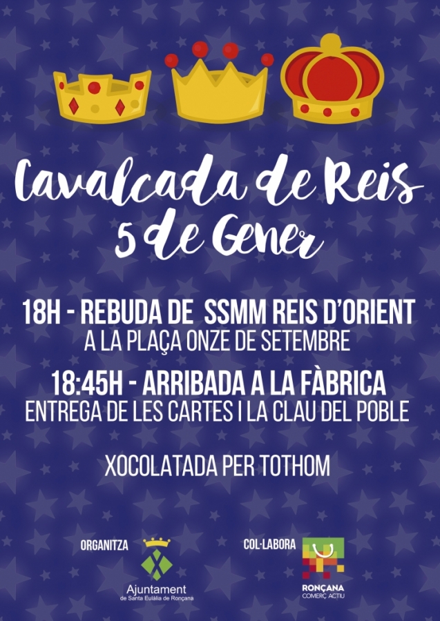 Cartell Cavalcada de Reis 2017