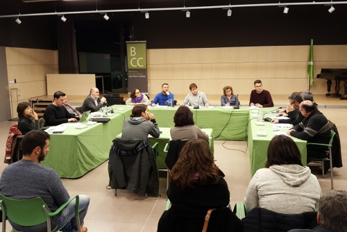 Un moment del Ple ordinari d'aquest passat dijous