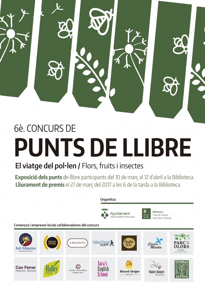 6è concurs punts de llibre