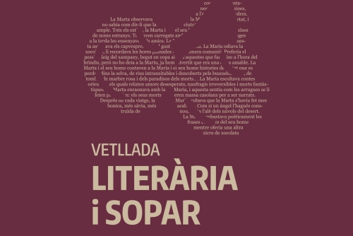 Vetllada literària i sopar