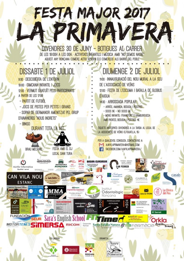 Festa Major La Primavera 2017